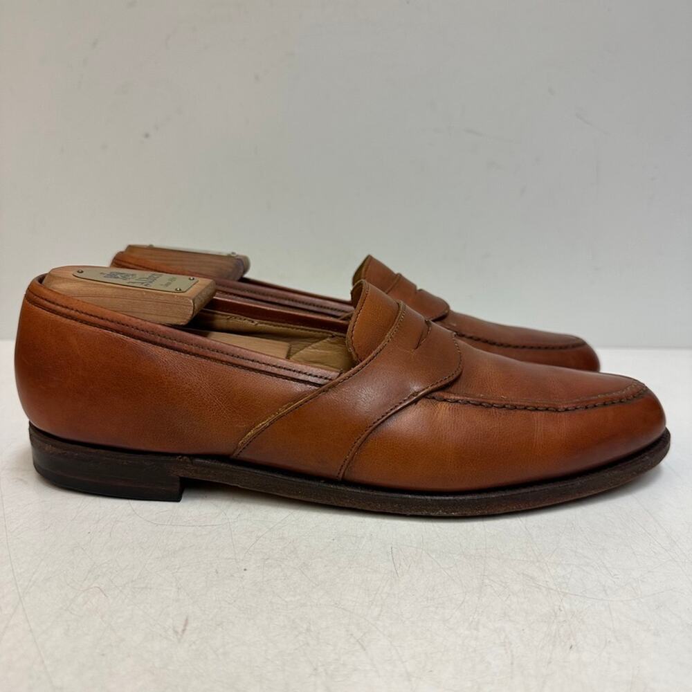 RESOLED Crockett & Jones x Brooks Brothers Penny Loafer Made in England US 9.5 D